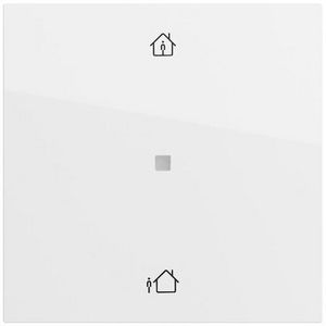 RF Multi bedieningselement-opzetstuk 1-voudig verw.mod. KNX System 70 zuiver wit