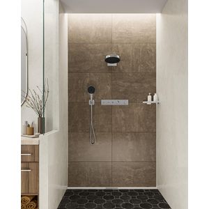 Afbouwdeel inbouwthermostaat RainSelect 2 functies 19,6l/min. chroom