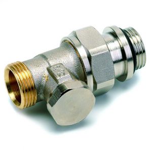 Voetventiel recht bt. 1/2"-M22 Kvs 1,80 2429E