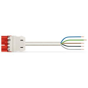 Geconf.aansluitkabel Eca Steker/open einde 771-9975/217-502