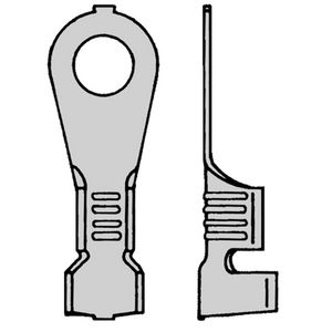 Kist a 100st. Ringkabelschoen ongeisol. Ni F-krimp M5 vern.