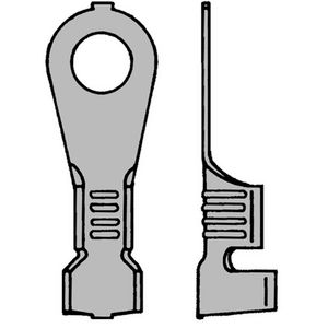 Kist a 100st. Ringkabelschoen ongeisol. Ni F-krimp M6 vern.