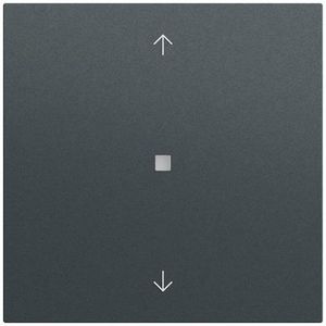 RF Multi bedieningselement-opzetstuk 1-voudig pijlen KNX System 70 antracit(ge