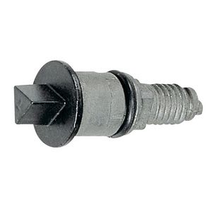 Binnenwerk slotbehuizing driehoekig male 6.5mm