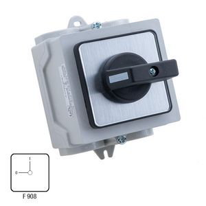 Aan-/uitschakelaar 25A 1-polig opbouw IP65 A422236