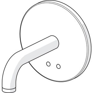 afwerkset voor wastafelkraan,3V, Bluetooth, KW, 170mm