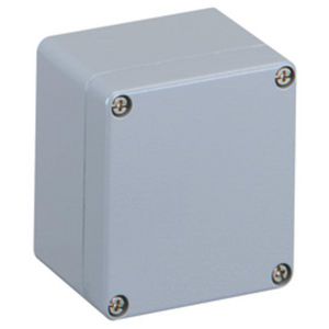 Lege behuizing zilvergrijs IP66 IK09 15000501