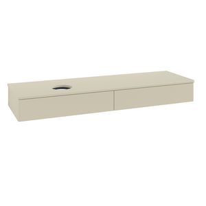 Wastafelonderkast Antao 1600x190x500mm S.Grey Matt Lacquer K15010HJ