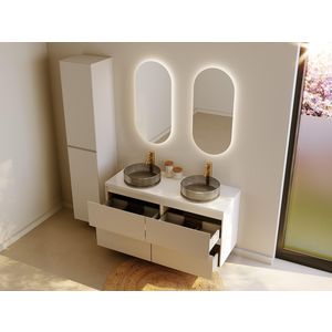 Counter Top+BC SPR-UP_46 120 2 60 +bowls matt white