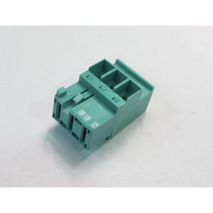 Connector 3-p. green FS/WHBC