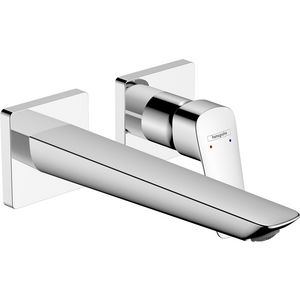 Afbouwdeel Logis Slim 1-hendel inbouw wastafelkraan voorsprong 195mm