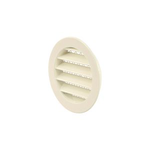 Muurroosster opbouw, kleur ral 9001