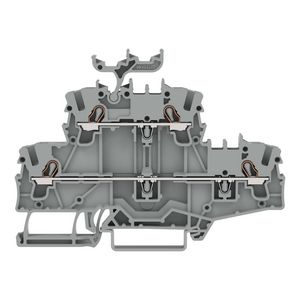 2-etageklem Rijg-/rijgklem L/N grijs 2002-2703 VVE=50