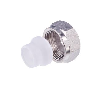 Aansluitkoppeling messing soepel M22-15 VVE=10