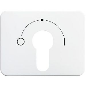 Centraalplaat slot v 2733USL-101 a-albast/studiowit (1755 SLPZ-24G-101)