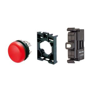 Signaallampen vlak rood M22-L-R-LED-BVP