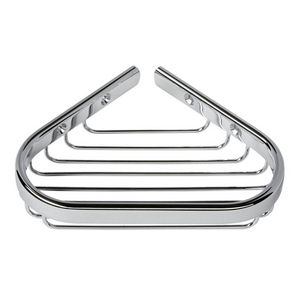 Zeephouder chroom hoekmodel 115x115mm BASKET