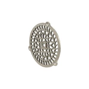 Gietijzer rooster d130 blank