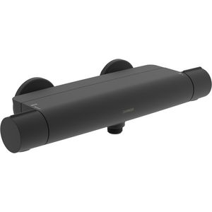 Douchekraan Thermostatisch Brass/Plastic Mat zwart