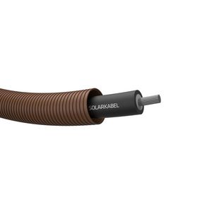 Rol a 100m. voorbedrade buis PROFIT 16 gy TECSUN (PV) bk# 1x6mm²