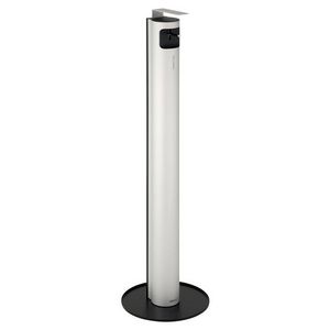LotiOndispenser staandmodel zilver geel./zwartgrijs