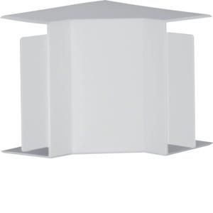 Binnenhoek voor goot 60x110mm LF/FB lichtgrijs