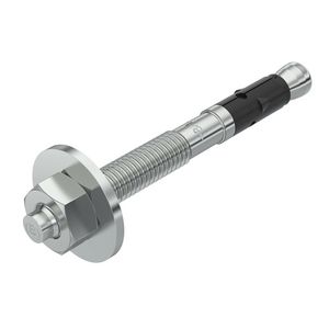 Boutanker grote ring M8x75 verzinkt staal