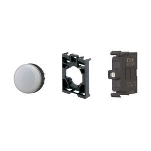 Signaallampen vlak wit M22-L-W-LED-BVP