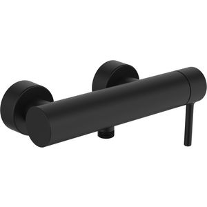 Style, Douchekraan, Eengreeps, zijbediend, brass, Mat zwar