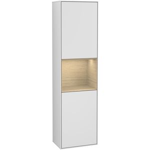 Hoge kast Finion 418x1516x270mm White Matt Lacquer F470PCMT