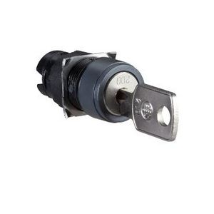 Kop sleutel keuzeschakelaar 2 standen 16mm Terugvering R
