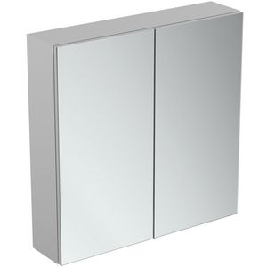 Spiegelkast comfort 70x70 matt al 6.3w 230v