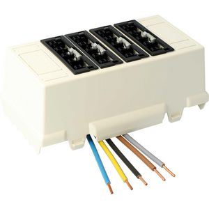 Deksel voor dozen voor montage BKWA 4x5p WAGO VVE=10