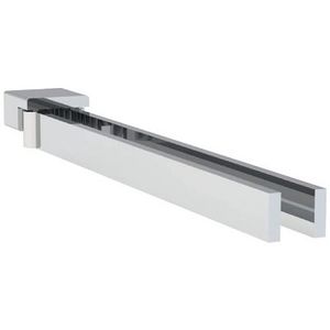 Monolith dubbele handdoekhouder 34cm lang