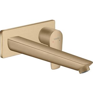 Wastafelmengkraan 2-gats Talis E 71734140 brushed bronze