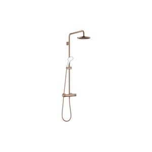 Showerpipe douchether. z.handdouche FlowReduce Brons gebor