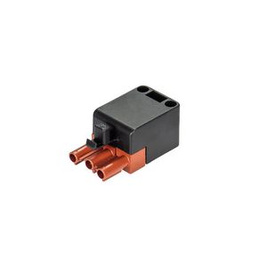 Stekerdeel met trekontlasting ST18/3S C HZevnr bruin VVE=200