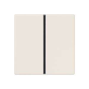 Tastafdekking A/AS 1-voudig compleet wit KNX