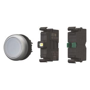Signaaldrukknop M22-DL-W-K10LED230-BVP