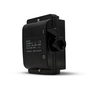 SA416 werkschakelaar 4P 16A M20 IP65 zwart