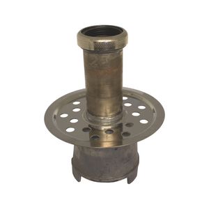 Bovenbouw rooster+ standpijp  Doubletta 90° m. klemkoppeling 32mm