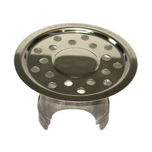 Bovenbouw rooster+ standpijp Doubletta 180°   compleet rvs en lood