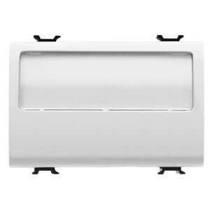 DRUKKNOP+VERLICHT NAAMPLAATJE 250 Vac-NO 10 A-3 MODU VVE=4