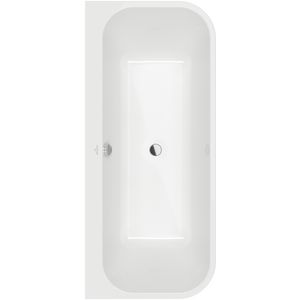 Back-to-wall bad 750x1700mm White Alpine Architectura