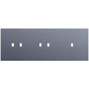 Afdekplaat 3-voud horiz. 71mm centerafst. 226-57704