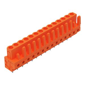 THT FE steker RE raster 5,08mm oranje 232-174 VVE=25