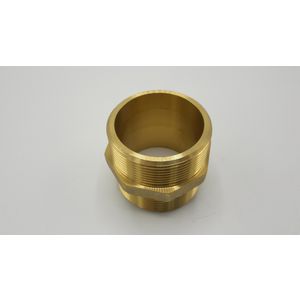 Messing dubbele nippel 2" S102507