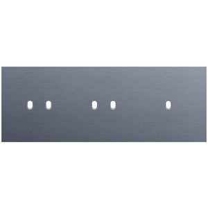 Afdekplaat 3-voud horiz. 71mm centerafst. 226-57704