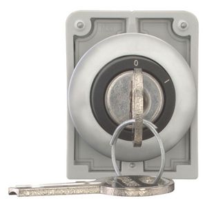 Sleutelschakelaar 30mm vlak RS 2 standen vast