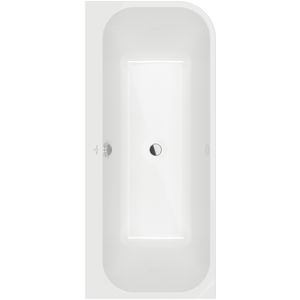 Back-to-wall bad hkinb. LI 750x1700mm W Alpine Architectura